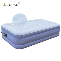 TOPKO Matelas intérieur et extérieur de haute qualité Lit auto-gonflant à air Lit gonflable Matelas gonflables Lit