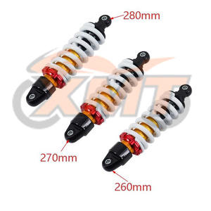 Amortisseurs universels pour moto 260mm 270mm 280mm pour motocross, VTT, <span class=keywords><strong>quad</strong></span>, moto tout-terrain, accessoires moto - Product Image 2