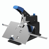 Agrafeuse de bureau robuste en métal SH-03 pour reliure à point de selle, capacité de 100 agrafes pour livres et documents A3/A4