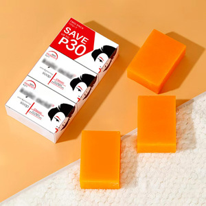 Sapone Schiarente per la Pelle allo Zenzero e Acido Kojico con Glutatione, Oli Essenziali di Limone e Arancia Dolce, Fatto a Mano per Tutti i Tipi di Pelle - Product Image 3