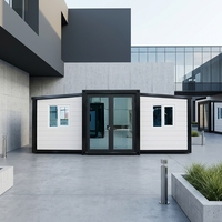 Conteneur Modulaire Respirant DQ-20 à Double Aile Carrée 20/40 pieds – Cuisine, Bureau, Appartement, Hôpital – Design Moderne