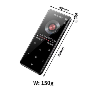 Reproductor MP3 de Pantalla Grande de 5.2 Pulgadas Directo de Fábrica, Cuerpo de Metal, Pantalla Táctil Completa, Reproductor de Video con Altavoz, Ranura para Tarjeta BT y TF - Product Image 1