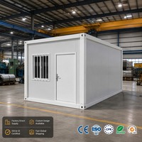 Super prix sur 40ft & 20ft Extensible Pliant Plat Conteneur D'expédition En Acier Bois Bureau Villa Hôtel Entrepôt Utilisation pour Maison