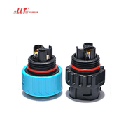 Conector Automotriz LLT de 3 Pines M25, Conector Rápido de 2, 4, 5, 6, 8, 20, 24 Pines, Conector de Cable Impermeable IP68 con Tornillo