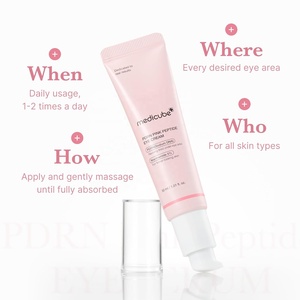 Siero contorno occhi Medicube Salmon DNA Pink Peptide con Niacinamide e purezza al 99% per linee sottili e tono della pelle non uniforme - Product Image 3