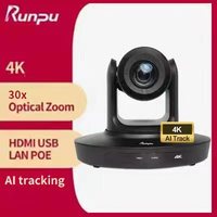 Kit USD998 G430= Envío Gratis 2 Cámaras de Conferencia PTZ con Zoom Óptico 4K 30X H DMI+LAN +USB Seguimiento Automático por IA + 1 Controlador IP
