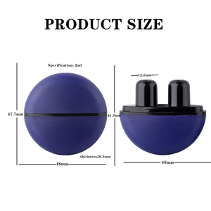 Tubi Inalatori Nasali Vuoti a Doppio Foro a Forma di Sfera Personalizzati, Inalatori Portatili Rotondi per Aromaterapia con Oli Essenziali - MOQ 10000 PEZZI - Product Image 5