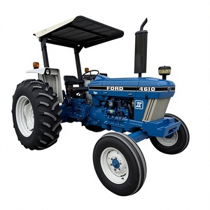 Buy Used Ford 4610 Wheel Tractor 60HP Diesel Engine Blue Color Utility Farm <b>Machine</b> - Product Image 5