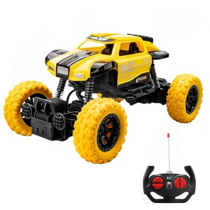 Mobil <span class=keywords><strong>RC</strong></span> Kendaraan Off Road 4x4 1/18 2.4G dengan Bodi Plastik, Mainan Mobil Remote Control untuk Mendaki Batu - Product Image 3