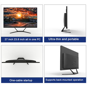 <span class=keywords><strong>Ordinateur</strong></span> de bureau tout-en-un Sharerdp ultra-fin avec processeur Intel Core I3 7e et 8e génération 7100U 8145U, écran numérique 23,8 pouces, économique - Product Image 2