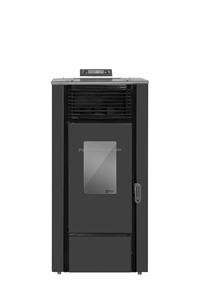 Estufa de Leña Ecológica Independiente para Interiores y Exteriores, de 100KW, para Calefacción de 500-1000 Pies Cuadrados, con Capacidad para 50Kg de Pellets - Product Image 4