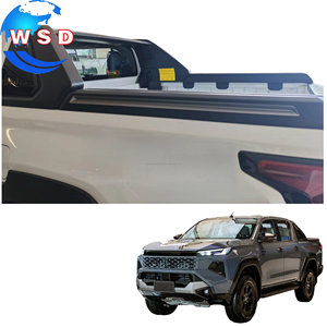 Couverture de cadre de benne ABS noir mat robuste <span class=keywords><strong>pour</strong></span> barre de protection de camionnette HILUX TRAVO OVERLAND 2026 - Accessoires extérieurs - Product Image 1