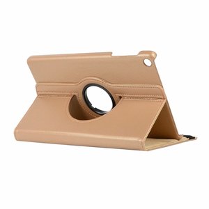 Đối với <span class=keywords><strong>Samsung</strong></span> <span class=keywords><strong>Tab</strong></span> S9 FE loạt T220 A9 cộng với trường hợp da 360 độ xoay đứng với vải lật kết cấu Bìa - Product Image 4