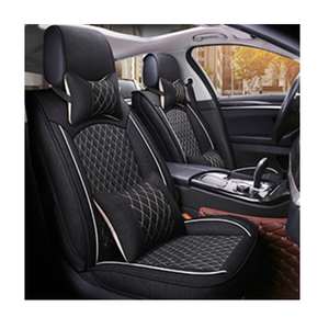 Supporto Lombare Universale per Auto, Cuscino per Sedile Auto in Pelle di Lusso - Product Image 1