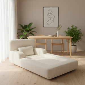 Canapé-lit pliable en <span class=keywords><strong>mousse</strong></span> pour enfants, <span class=keywords><strong>fauteuil</strong></span>-lit léger 2-en-1 pour tout-petits avec housse lavable pour salle de jeux - Product Image 3