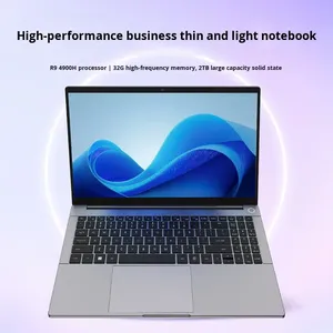 Portátil empresarial Intel N5095 de 15.6 pulgadas con teclado inglés, cuerpo de aluminio, reconocimiento de huellas dactilares, nuevo modelo, 16GB + 1TB de memoria. - Product Image 3