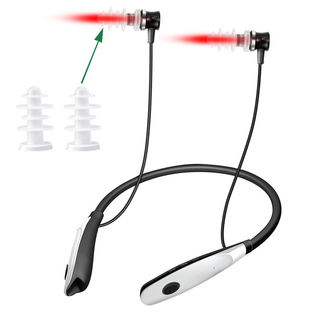 New Fashion Portable Red Light Therapy Tinnitus Relief Nasal Ear Light Therapy Device with Ear Canal Cover for Personal Use