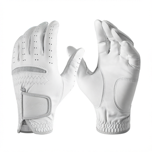 Gants de golf pour homme de haute qualité pour gaucher, en tissu avec fermeture auto-agrippante, développement de couleurs sur mesure, gants de golf promotionnels ODM - Product Image 1