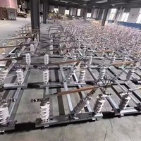 Interruptor de Desconexión de Media Tensión JUNW 24KV/36kV 50A/100A para Exteriores, Aislador de Polímero de Alta Tensión, Interruptor de Corte de Carga para el Mercado Argelino
