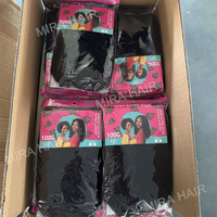Extensions de tresses au crochet synthétiques en vrac, cheveux Yaki bruts, 12 pouces, style Afro Kinky Yanky Twist, cuticules alignées, pour dreadlocks et locs