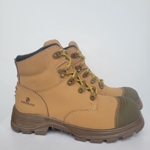 Stivali di Sicurezza da Miniera in Nabuk per Uomo, Stile Australiano, Resistenti all'Olio, <span class=keywords><strong>Scarpe</strong></span> di Sicurezza <span class=keywords><strong>Dielettriche</strong></span> per Estate e Inverno - Product Image 5
