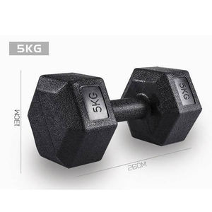 Cement-Filled Plastic Dumbbell Set 2-10kg for Home Gym Body Building Durable Anti-Slip Weights for <b>Strength</b> <b>Training</b> - Product Image 6