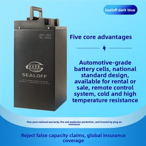 Batería de Fosfato de Hierro y Litio de 72v/60v/48v 20Ah 30Ah 40Ah para Vehículos, Batería de Litio Ternaria de 72v/60v/48v con Temperatura de Operación - Product Image 6