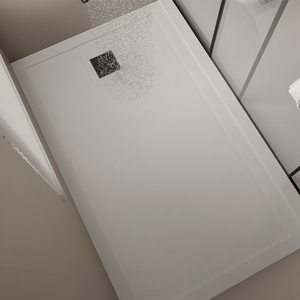 Plato de <span class=keywords><strong>Ducha</strong></span> de Piedra Artificial Personalizado Boye White para Baño, Hotel, Villa, Base de <span class=keywords><strong>Ducha</strong></span> de <span class=keywords><strong>Placa</strong></span> de <span class=keywords><strong>Roca</strong></span> - Product Image 2