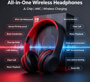 Precio de Fábrica, Auriculares Inalámbricos Beat Solos3 Bluetooth 5.0, Auriculares Supraaurales, Transmisión de 10 m, Auriculares Deportivos Estéreo Bilaterales - Product Image 4