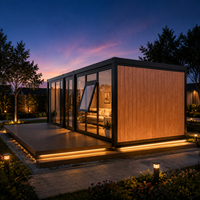 Maison modulaire extensible permanente industrielle pour usage résidentiel avec design écologique et installation rapide