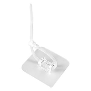 Hebilla <span class=keywords><strong>de</strong></span> amarre <span class=keywords><strong>de</strong></span> agua ajustable sin erforación, estante retenedor sin huellas ni clavos - Product Image 1