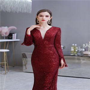 Vestido elegante de cobertura completa de boda para invitados, elegante vestido de noche de cristal para graduación, venta al por mayor, 15, <span class=keywords><strong>2023</strong></span> - Product Image 2