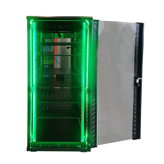 42U Micro Data Center Smart 19 Inch Integrated Network Cabinet Server Rack with Floor Standing Containment in Stock
