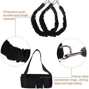 Sangles de cheville de fitness à haute élasticité, renforcement musculaire, amélioration de la capacité de saut, bande de cheville d'entraînement, sangle de jambe, bande de résistance - Product Image 5