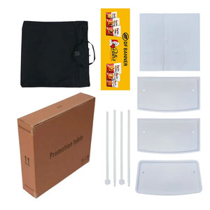 Bảng Quảng Cáo Có Thể Gập Lại Được Giá Trưng Bày Thực Phẩm Kiosk Trưng Bày Di Động - Product Image 3