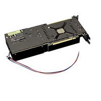 Carte graphique d'occasion Mi50 32 Go DDR 4096 bits 8+8 broches GPU pour ordinateur portable avec refroidissement par ventilateur