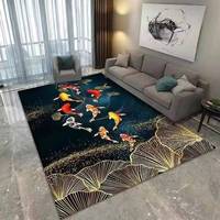 Einfacher Wohnzimmer teppich im modernen Stil, rutsch fest und geräusch reduzierend mit maschinell hergestellten Teppichen und Sets mit abstraktem Muster