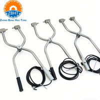 Pistolet Électrique Étourdissant Professionnel pour Porcs – Équipement d'Abattage de Porcs Haute Efficacité pour Boucherie et Usine de Transformation de Viande Porcine