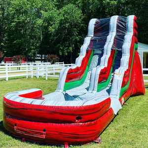 Toboganes inflables con soporte para piscina, tobogán acuático personalizado para fiesta de niños, gran oferta - Product Image 1