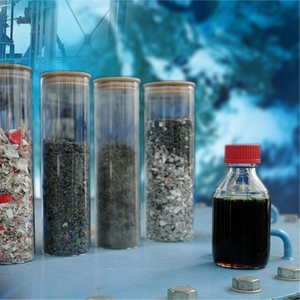 Pyrolyse à base de plastique chauffage mazout liquide transporteur d'énergie alternative pour usage industriel produit pétrolier recyclé Singapour - Product Image 3