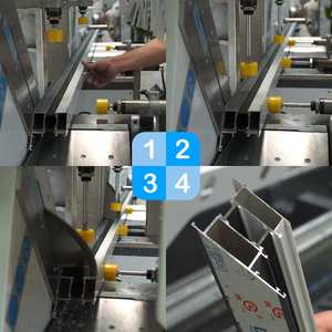 Scie de précision CNC intelligente pour la découpe d'alliages d'aluminium et de profilés d'aluminium à rupture de pont thermique - Product Image 6