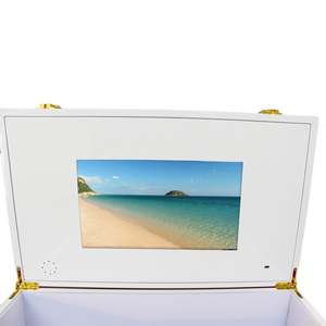 Marketing Led Light Lcd Display Video Music Caja de regalo Y Tarjeta de felicitación de video digital Circuito de caja de 7 pulgadas - Product Image 3