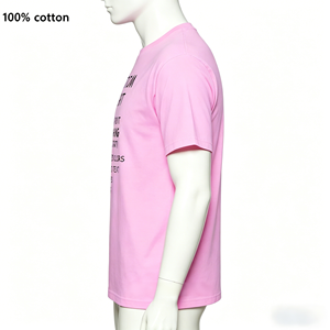 T-shirt personnalisé 100% coton pour homme, impression personnalisée avec <span class=keywords><strong>texte</strong></span>/logos/images illimités, t-shirt à manches courtes de haute qualité - Product Image 2