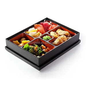 2021 Sushi and Teriyaki Restaurant Bento Server Box Fried fish bento set Shokado Deluxe Bento Box