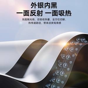 Cortinas Magnéticas para Ventanas Laterales de Coche, Color Plata Titanio, para Protección Interior del Vehículo - Product Image 5