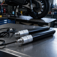 Actionneur linéaire électrique DC 24V à moteur à balais à aimant permanent, fixation œillet-œillet, pour meubles intelligents et domotique