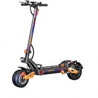 Trottinette électrique pliable en alliage d'aluminium à double moteur 6000W avec batterie au lithium, capacité de 150 kg, longue portée, mobilité tout-terrain