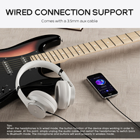 Casque audio DOQAUS Care 1 Pro au design tendance, ANC, longue durée de vie de la batterie, écouteurs étanches, casque pour cadeau