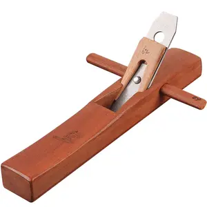 Diy carpintería carpintero herramienta conjunto caoba mano empuje recorte plano cepilladora