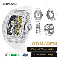 Montres de sport de luxe légères pour hommes Montres mécaniques automatiques ultra-légères Montres pour hommes tendance d'affair